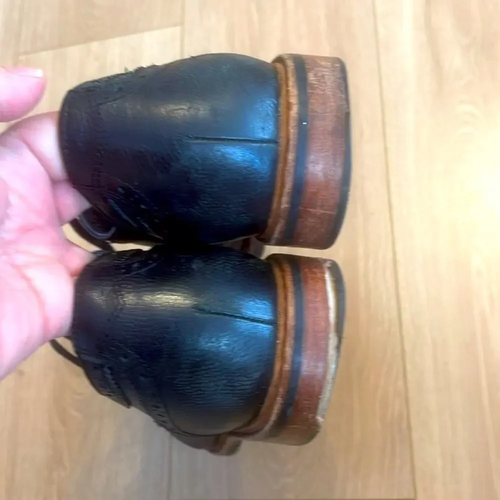 Cole Haan Men's size 13 Black Leather Oxfords shoes